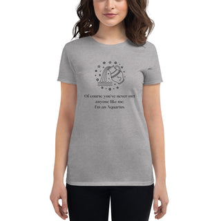 Aquarius Women's short sleeve t-shirt - Bodhi Align