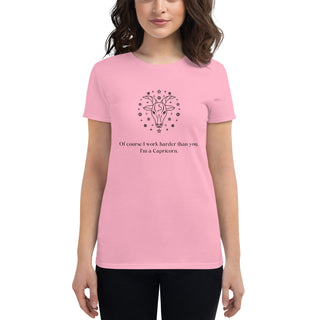 Capricorn Women's short sleeve t-shirt - Bodhi Align