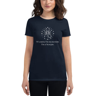 Scorpio Women's short sleeve t-shirt dark - Bodhi Align